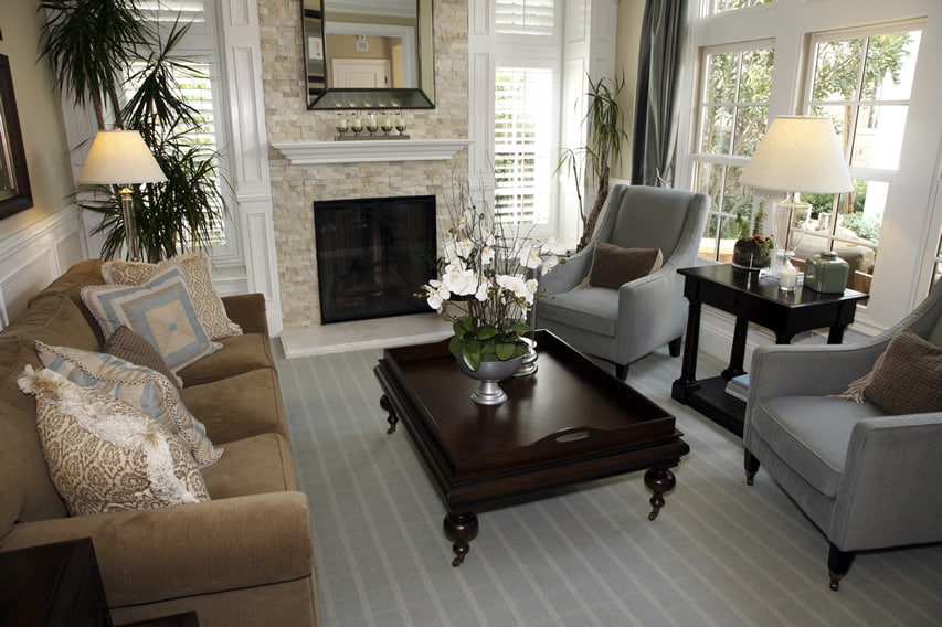 50 Elegant Living Rooms: Beautiful Decorating Designs ...
