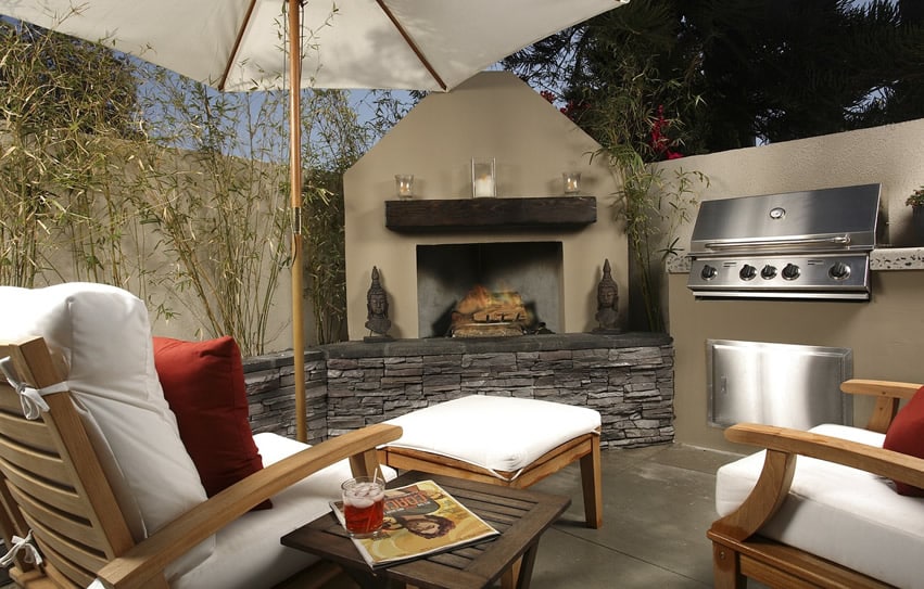 30 outdoor fireplace ideas (with pictures) designing idea Patio Ideas Fireplace