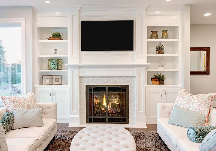fireplace for small living room