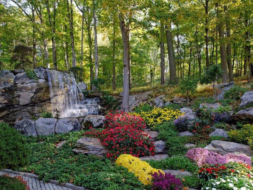 53 Backyard Garden Waterfalls (Pictures of Designs ...