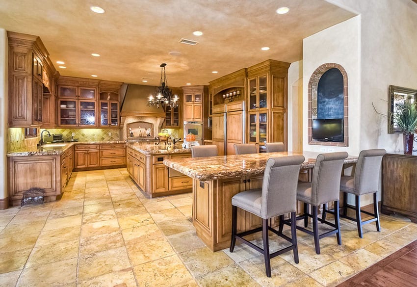 37 Gorgeous Kitchen Islands With Breakfast Bars (Pictures) - Designing Idea