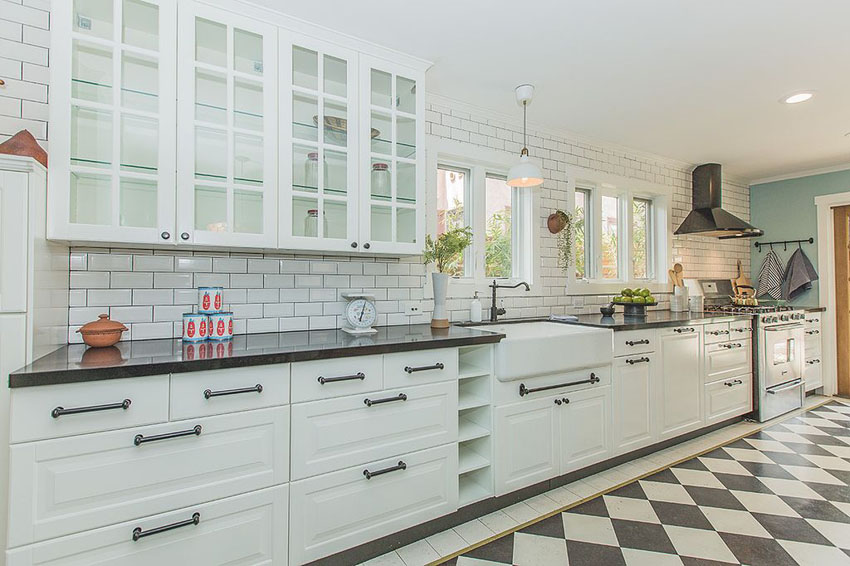 25 Gorgeous One Wall Kitchen Designs (Layout Ideas) - Designing Idea